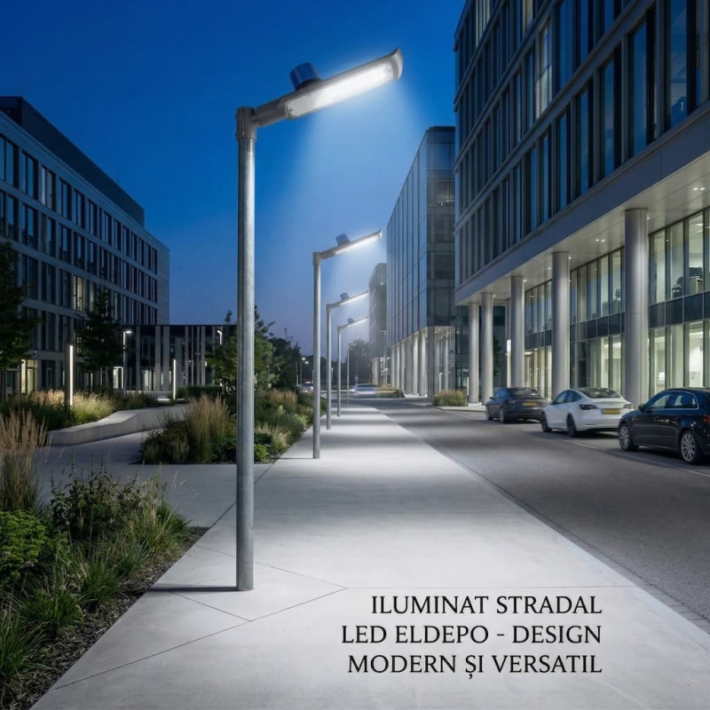Corp de Iluminat Stradal LED 150W cu Senzor Crepuscular Corp de Iluminat Stradal LED 150W cu Senzor Crepuscular