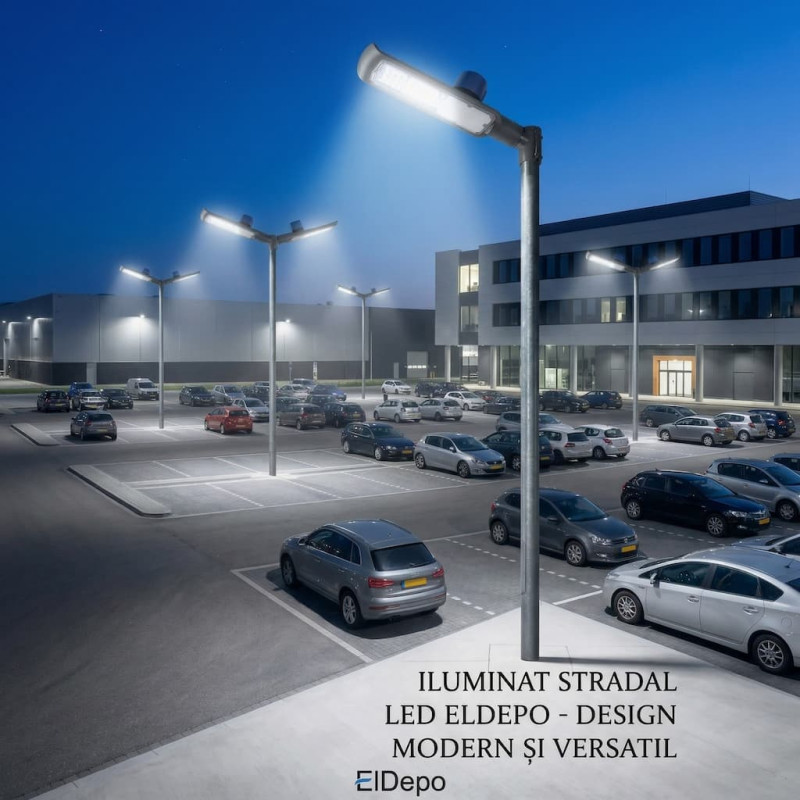 Corp de Iluminat Stradal LED 150W cu Senzor Crepuscular Corp de Iluminat Stradal LED 150W cu Senzor Crepuscular
