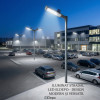 Proiector Stradal LED 100W cu Senzor Crepuscular Proiector Stradal LED 100W cu Senzor Crepuscular