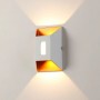 Aplica LED perete, exterior, 12W, 3000K, BF253, aluminiu, alb