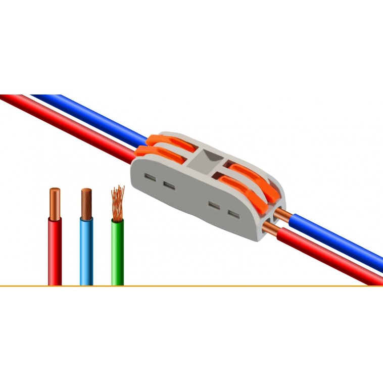 Conector rapid, prelungitor de legatura, prindere clips