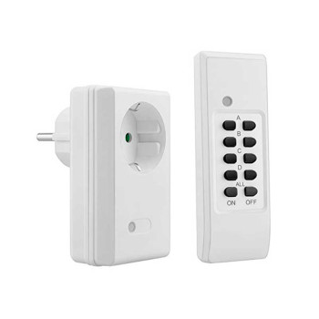 Priza cu telecomanda, 16A, protectie IP20