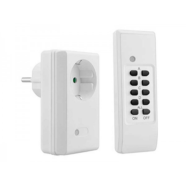 Priza cu telecomanda, 16A, protectie IP20