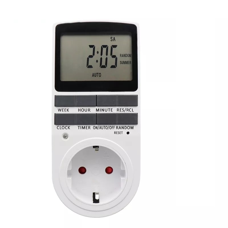 Priza programabila digitala, 230V-16A, programare zilnica/ saptamanala Priza programabila digitala, 230V-16A, programare zilnica/ saptamanala