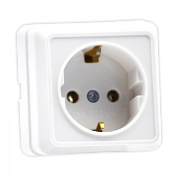 Priza simpla shuko aparenta Eco premium, 250V