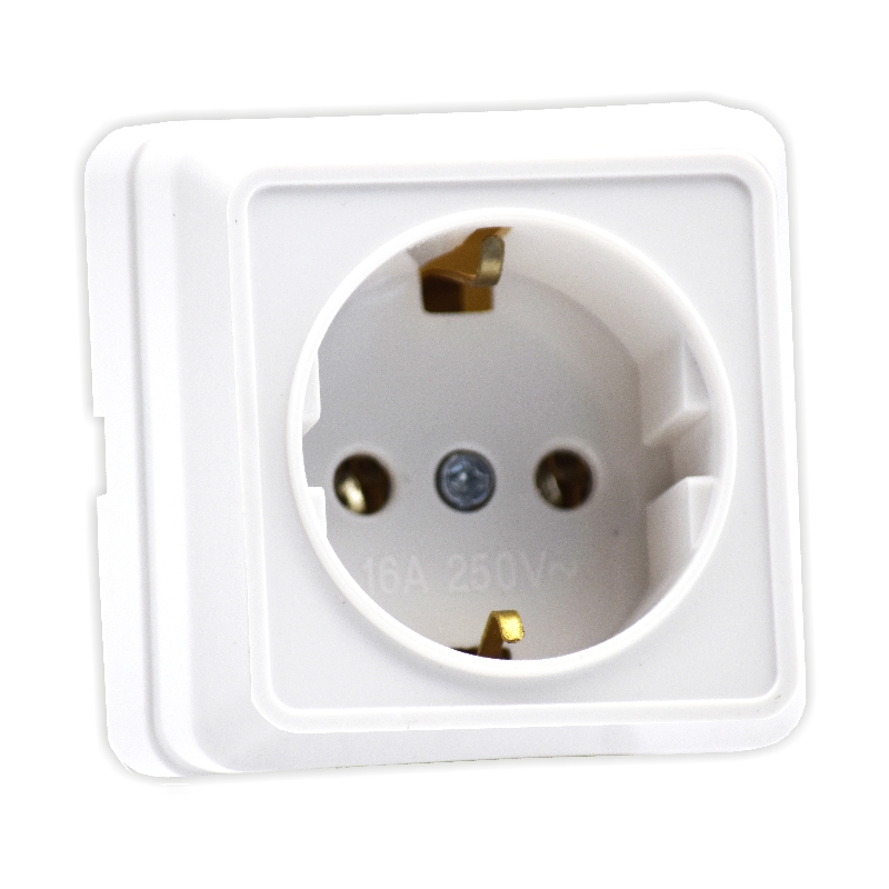 Priza simpla shuko aparenta Eco premium, 250V Priza simpla shuko aparenta Eco premium, 250V