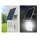 Proiector cu panou solar si telecomanda, LED SMD, 200W, sticla securizata, alb