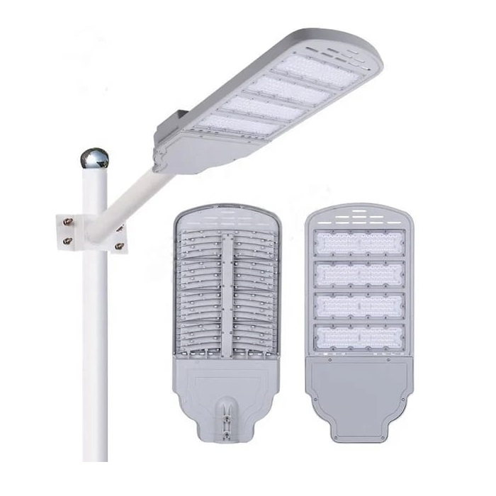Lampa stradala LED, 50W, 6000LM, gri, IP65, 6500K lumina alb rece