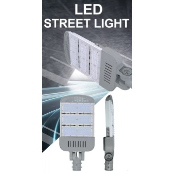 Lampa stradala LED, 100W, SMD 3030, reglabil 180° , IP65, 15000Lm, 6500K