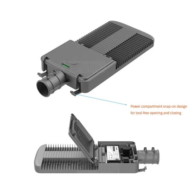 Lampa LED, 200W, iluminat stradal, 28000Lm, IP65, 6500K, sticla securizata