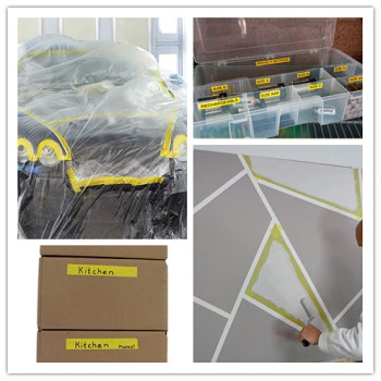 Banda adeziva hartie galbena 4.5x30M