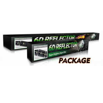 Proiector auto LED bar, Offroad, 6D reflector, lentila PMMA, 120W, 34CM
