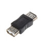 Adaptor USB mama - USB mama, negru