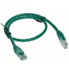 Cablu UTP cu mufe patch cord CAT5E 0.5m, verde