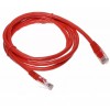 Cablu UTP cu mufe patch cord CAT5E 1.5m, rosu