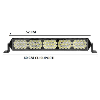 Proiector auto LED, 500W 60CM, IP67, 12-24V, Spot multi led Proiector auto LED, 500W 60CM, IP67, 12-24V, Spot multi led
