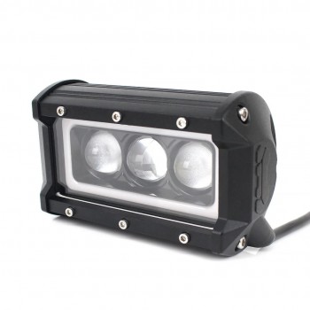 Proiector auto, led bar, bicolor, 150W 13CM, IP67, 10-30V, Hiper lupa 9D