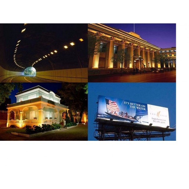 Proiector LED ultracob exterior 600W, 12X50W , IP65, 6500K Proiector LED ultracob exterior 600W, 12X50W , IP65, 6500K