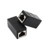 Adaptor prelungire UTP, FTP CAT5A, CAT6A mama-mama ecranat, negru Adaptor prelungire UTP, FTP CAT5A, CAT6A mama-mama ecranat, negru