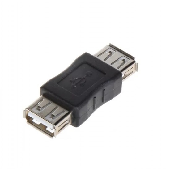 Adaptor USB mama - USB mama, negru