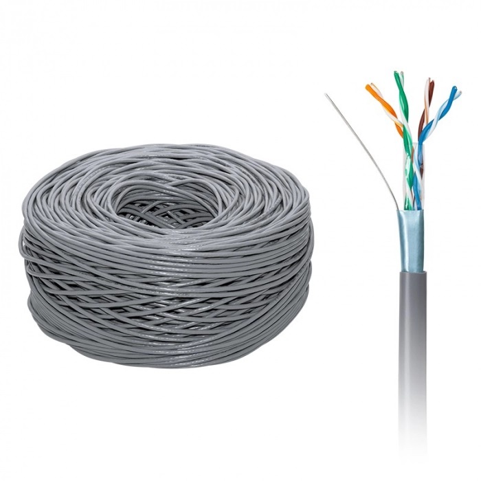 Cablu FTP CAT5E ecranat 0.5MM Cupru 305M