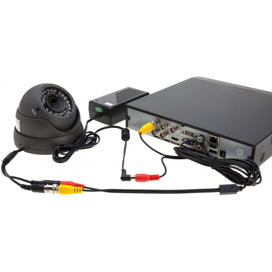 Cablu BNC 30M, mufat si sertizat, pentru camere supraveghere 