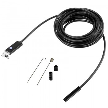 Camera endoscop Android, PC, inspectie video, USB, 3.5M, impermeabila IP67