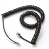 Cablu receptor spiralat 2m negru