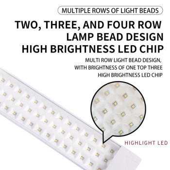 Corp iluminat LED, 100W, Led 2835 SMD, 11000Lm, aplicat, alb rece, 120CM