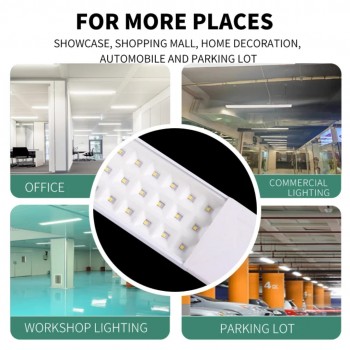Corp iluminat LED, 72W, Led 2835 SMD, 7920Lm, aplicat, alb rece, 120CM