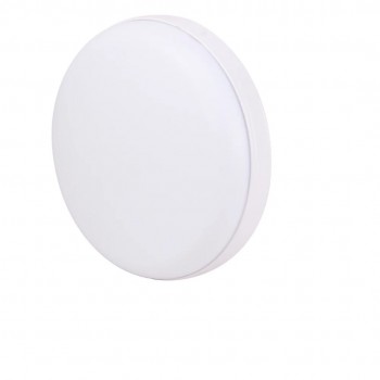Aplica LED exterior,22W, 1760 Lm, IP54, lumina rece, Rotunda