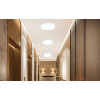 Aplica LED exterior,22W, 1760 Lm, IP54, lumina rece, Rotunda