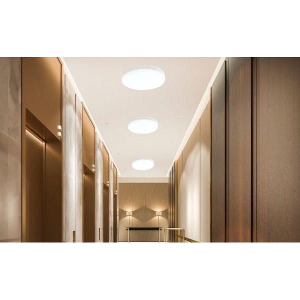 Aplica LED exterior,22W, 1760 Lm, IP54, lumina rece, Rotunda Aplica LED exterior,22W, 1760 Lm, IP54, lumina rece, Rotunda