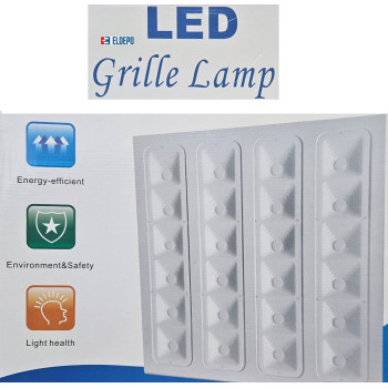 Panou LED, 96W, Incastrabil, 59.5x59.5 cm, 10560Lm, aluminiu