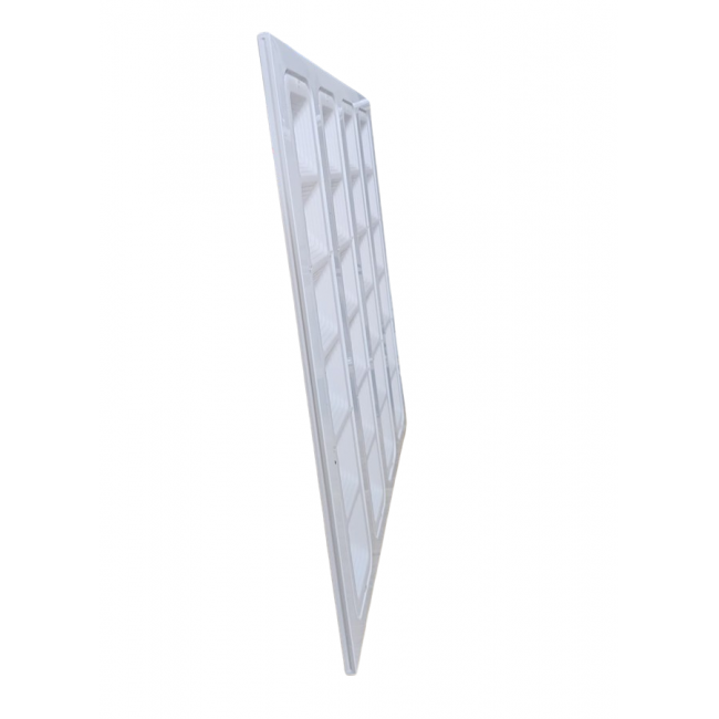 Panou LED, 96W, Incastrabil, 59.5x59.5 cm, 10560Lm, aluminiu