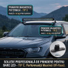 Set 2 Suporturi Magnetice Type C pentru Bară LED și Proiectoare Auto