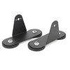 Set 2 Suporturi Magnetice Heavy-Duty cu Bază Dublă pentru Bară LED și Proiectoare, Fără Găurire