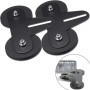 Set 2 Suporturi Magnetice Plate pentru Bară LED Off-Road, Prindere Extra Puternică, Aerodinamic