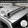 Set 2 Suporturi Magnetice Plate pentru Bară LED Off-Road, Prindere Extra Puternică, Aerodinamic