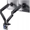 Suport Monitor Dublu de Birou Reglabil cu Braț, pentru Monitor/TV, 14-32 Inch Suport Monitor Dublu de Birou Reglabil cu Braț, pentru Monitor/TV, 14-32 Inch