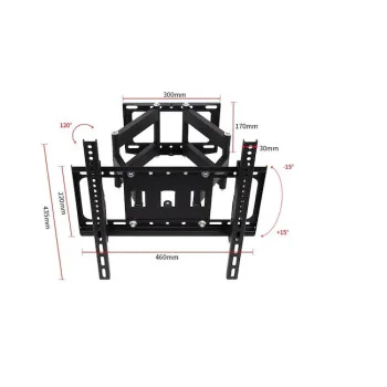 Suport TV de Perete Reglabil cu Braț, pentru LED/LCD/Smart TV, 26-55 Inch, Max 40kg, VESA 400x400 Suport TV de Perete Reglabil cu Braț, pentru LED/LCD/Smart TV, 26-55 Inch, Max 40kg, VESA 400x400