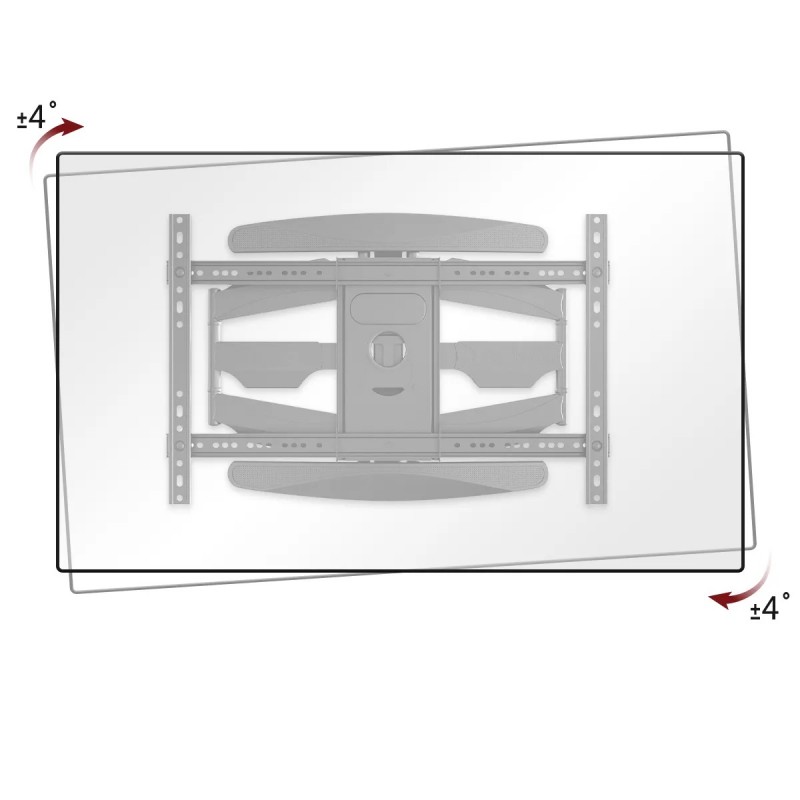 Suport TV de Perete Reglabil cu Braț, pentru LED/LCD/Smart TV, 55 Inch, Max 68kg, VESA 600x400