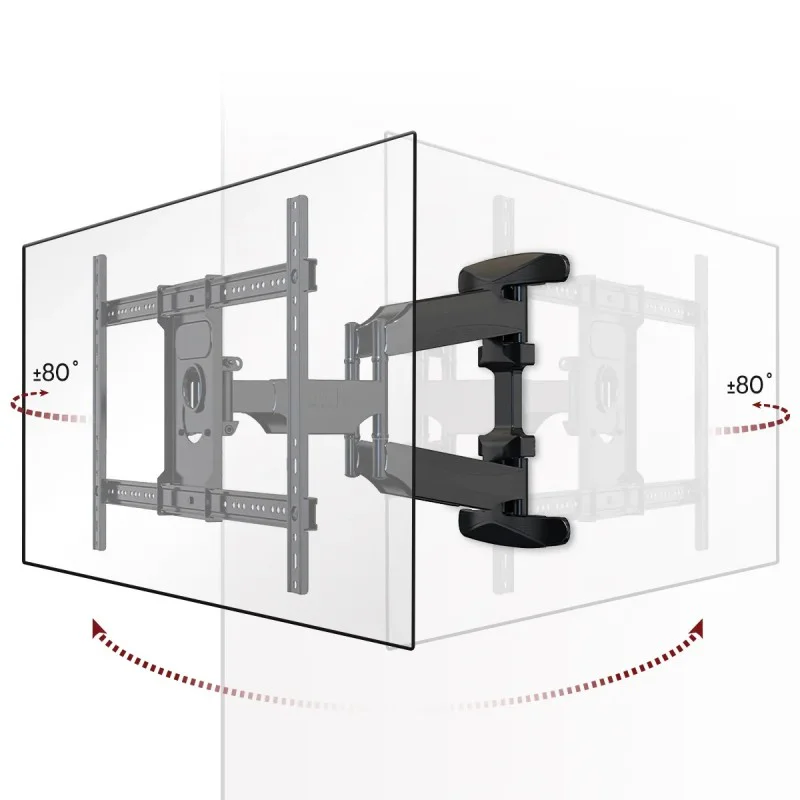 Suport TV de Perete Reglabil cu Braț, pentru LED/LCD/Smart TV, 55 Inch, Max 68kg, VESA 600x400 Suport TV de Perete Reglabil cu Braț, pentru LED/LCD/Smart TV, 55 Inch, Max 68kg, VESA 600x400