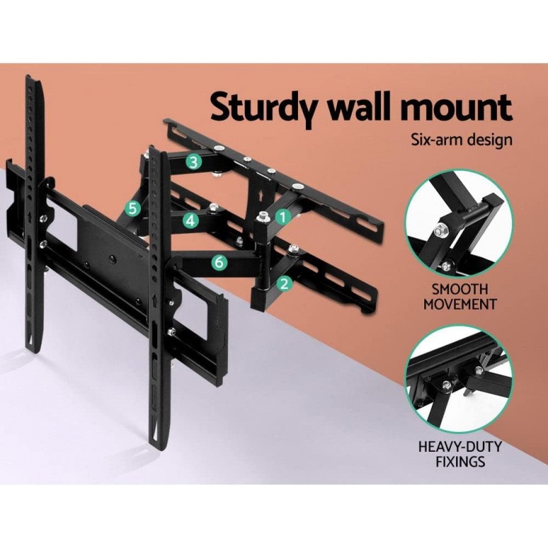 Suport TV de Perete Reglabil cu Braț, pentru LED/LCD/Smart TV, Max 50kg, VESA 400x400 Suport TV de Perete Reglabil cu Braț, pentru LED/LCD/Smart TV, Max 50kg, VESA 400x400