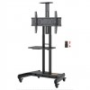 Stand TV mobil, telescopic 32"-75", VESA 600x400mm, cu roti blocabile, suporta max. 45Kg