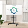 Stand TV mobil, telescopic 32"-75", VESA 600x400mm, cu roti blocabile, suporta max. 45Kg