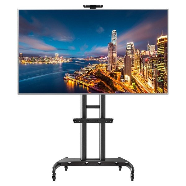 Stand TV mobil, telescopic 32"-75", VESA 600x400mm, cu roti blocabile, suporta max. 45Kg