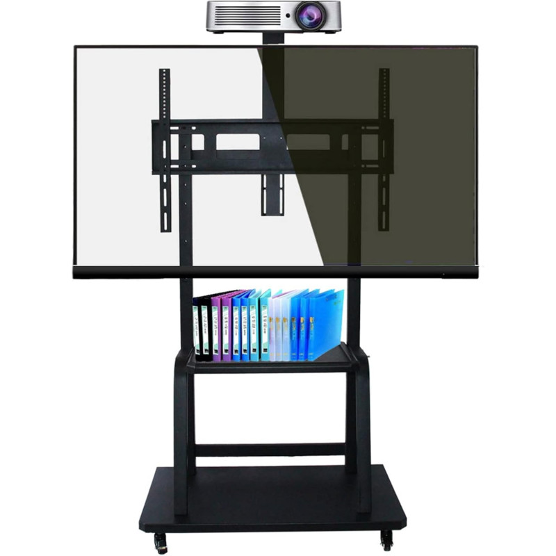 Stand TV mobil, 98"-150", VESA 1200x600mm, cu roti blocabile, suporta max.150Kg Stand TV mobil, 98"-150", VESA 1200x600mm, cu roti blocabile, suporta max.150Kg