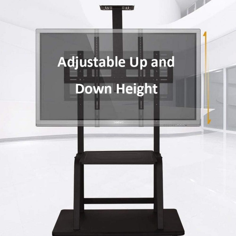 Stand TV mobil, 98"-150", VESA 1200x600mm, cu roti blocabile, suporta max.150Kg Stand TV mobil, 98"-150", VESA 1200x600mm, cu roti blocabile, suporta max.150Kg