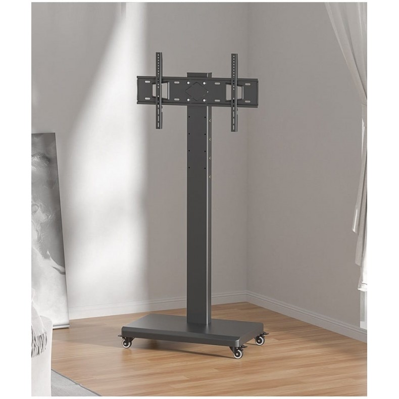 Stand TV Mobil, pentru LED/LCD/Smart TV, Max 60kg, VESA 600x400 Stand TV Mobil, pentru LED/LCD/Smart TV, Max 60kg, VESA 600x400